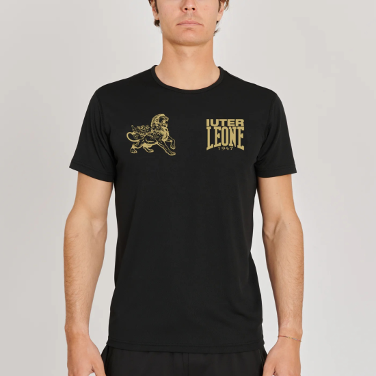 Camiseta Leone 1947 X Iuter negra ABO3I