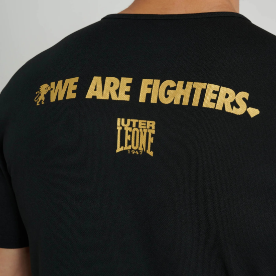 Camiseta Leone 1947 X Iuter negra ABO3I