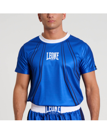 Camiseta oficial manga corta Leone 1947 WAKO azul