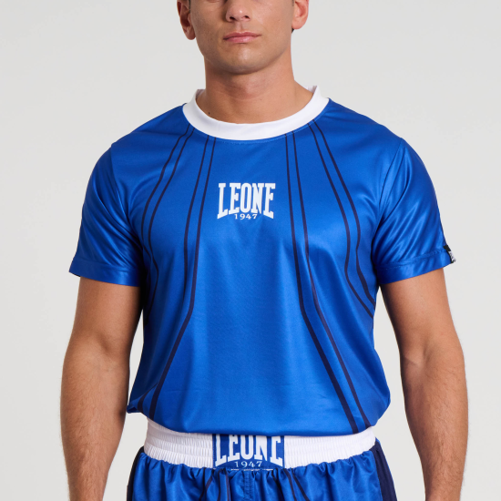 Camiseta oficial manga corta Leone 1947 WAKO azul