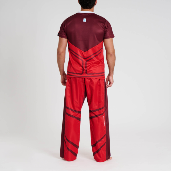 Camiseta oficial manga corta Leone 1947 WAKO roja AB944