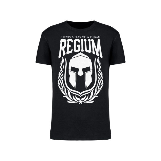 Camiseta Regium Imperial Boxing "Fortune" negra