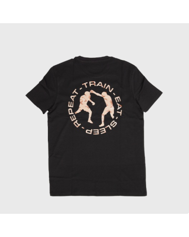 Camiseta Shark Boxing Camo negra