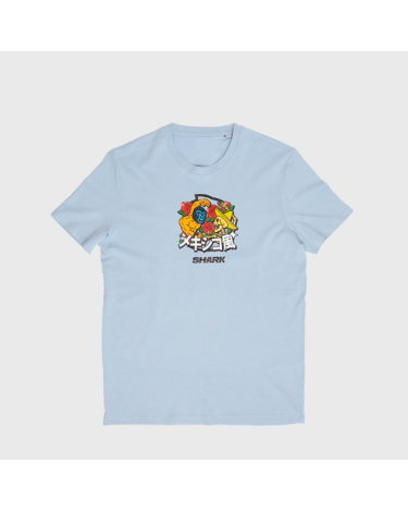 Camiseta Shark Boxing Japan or Mex azul