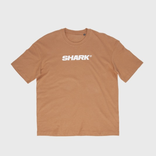 Camiseta Shark Boxing  "A way of Life" camel