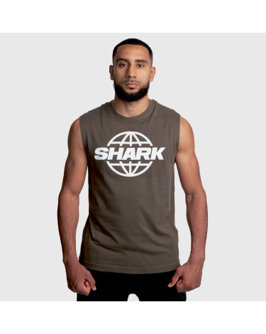 Camiseta Shark Boxing "Sparring" Kaki