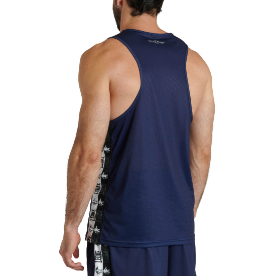 Camiseta sin mangas Leone 1947 azul ABX401