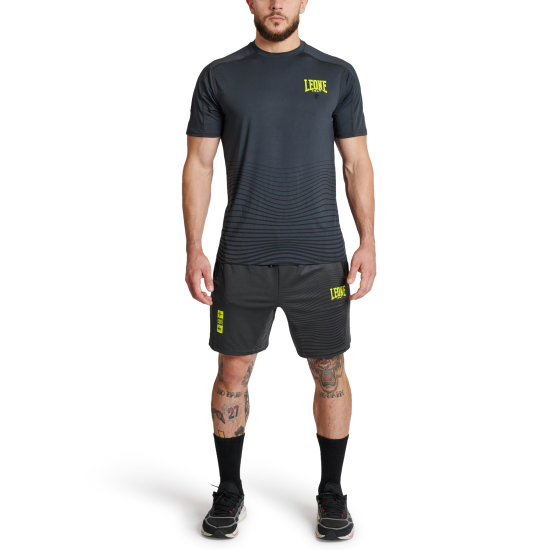 Camiseta tecnica- rashguard  Leone 1947 "Waves" AB928