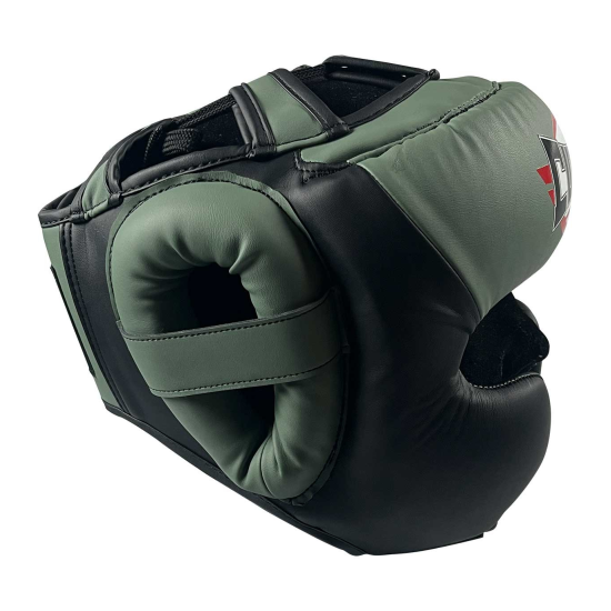 Casco abierto de pomulos Custom Fighter Army Thailand