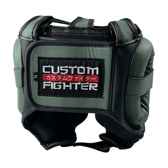 Casco abierto de pomulos Custom Fighter Army Thailand