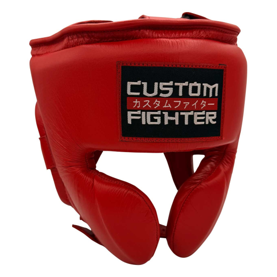 Casco Custom Fighter  pomular " Mexican" rojo