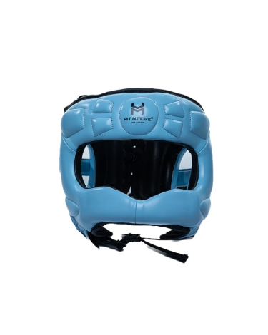 Casco de barra Hit n Move Face saver azul cielo