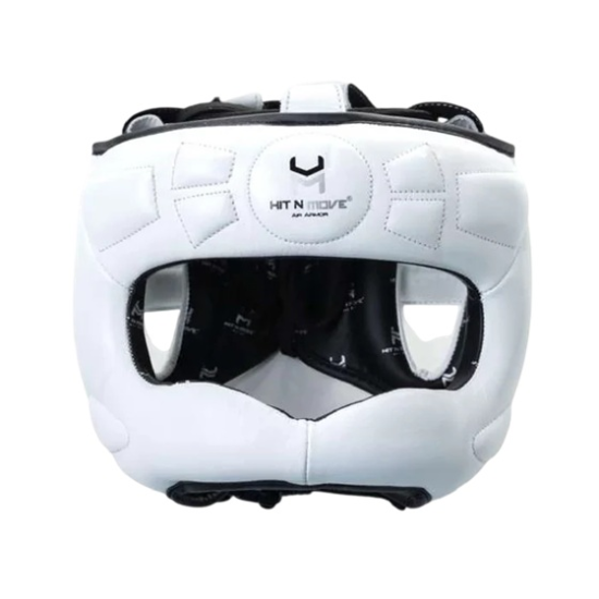 Casco de barra Hit n Move Face saver blanco panda