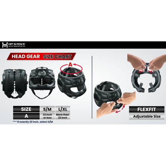 Casco de barra Hit n Move Face saver negro