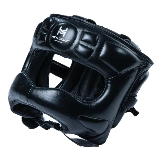 Casco de barra Hit n Move Face saver negro