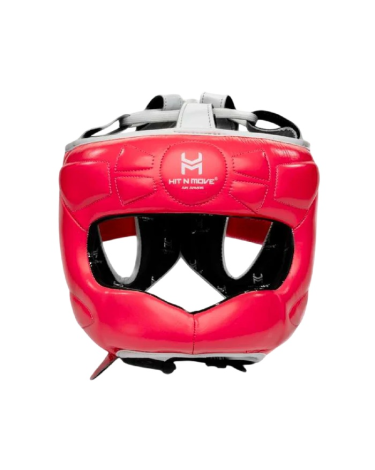 Casco de barra Hit n Move Face saver rosa fluor