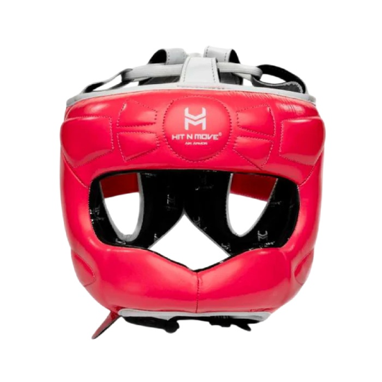 Casco de barra Hit n Move Face saver rosa fluor