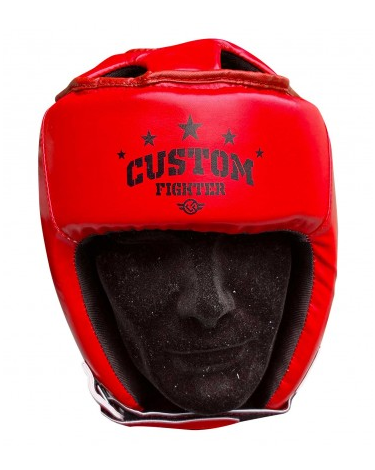 Casco de boxeo amateur  Star Custom FIghter rojo