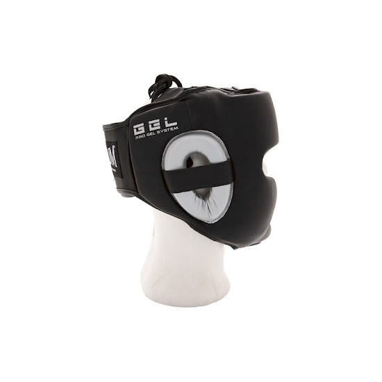 Casco de boxeo cerrado Regium "Wind Pro 2.0" GEL profesional negro