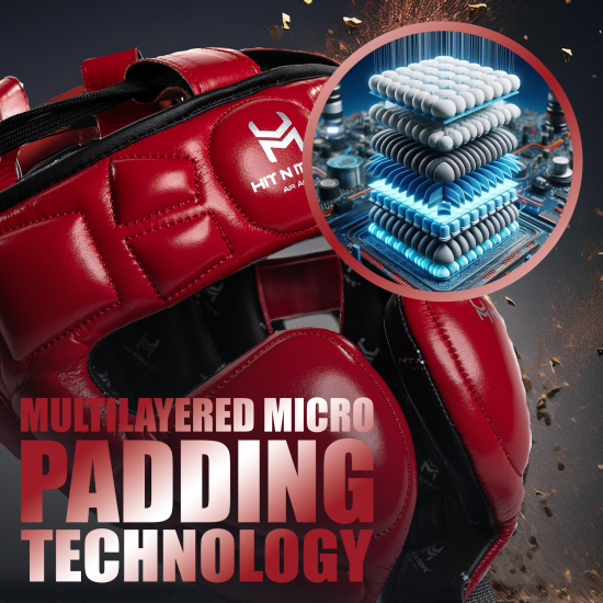 Casco de Boxeo HIT N MOVE® Air Armor Precision negro