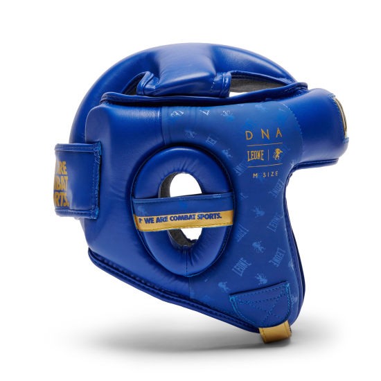 Casco de Boxeo/Kick Leone 1947 "DNA" Combat  azul CS444
