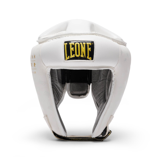 Casco de Boxeo/Kick Leone 1947 "DNA" Combat blanco CS444