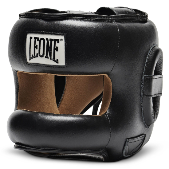 Casco de Boxeo Leone 1947 con barra frontal "Protection" CS425