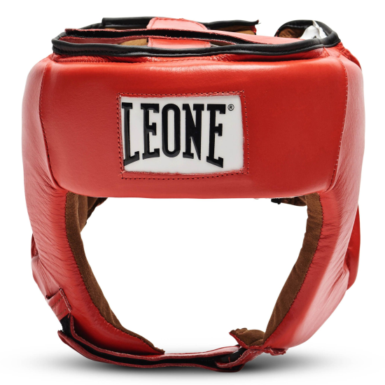 Casco de Boxeo Leone 1947 "Contest" Color Rojo CS400