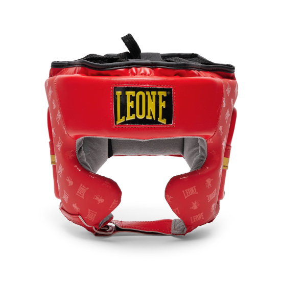 Casco de Boxeo Leone 1947 DNA "Training" Color Rojo CS445