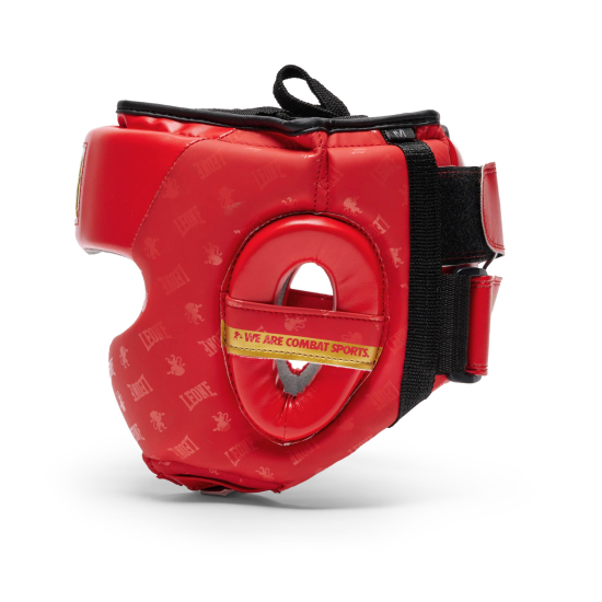 Casco de Boxeo Leone 1947 DNA "Training" Color Rojo CS445