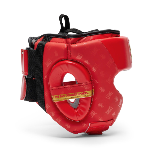 Casco de Boxeo Leone 1947 DNA "Training" Color Rojo CS445