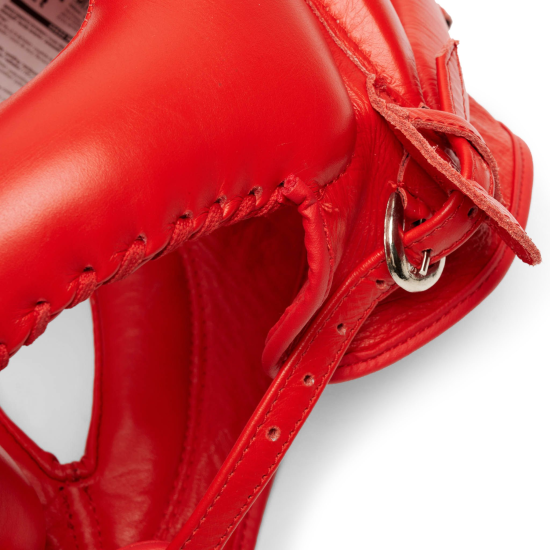 Casco de boxeo Leone 1947 "The Greatest" CS433 rojo