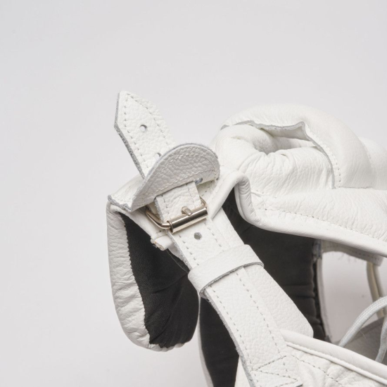 Casco de Boxeo Leone Sport "Augusto" blanco CSP02