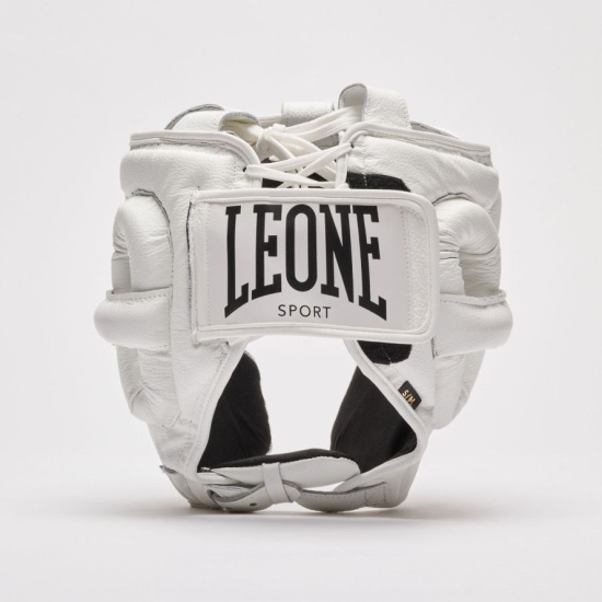 Casco de Boxeo Leone Sport "Augusto" blanco CSP02