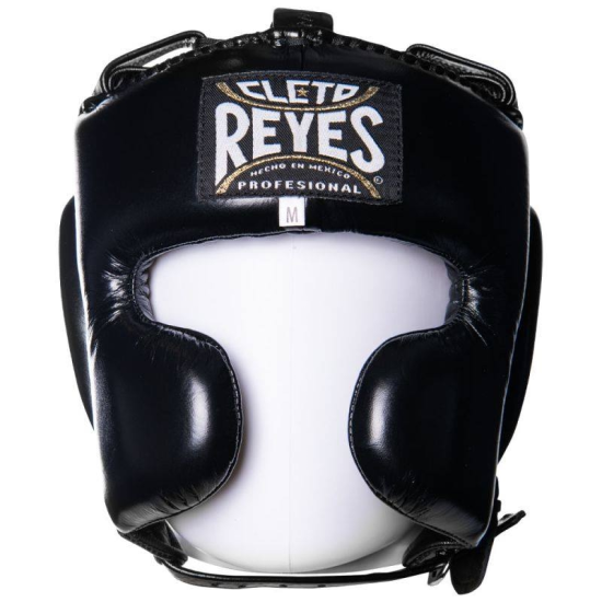 Casco de boxeo profesional  Cleto reyes negro
