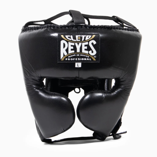 Casco de boxeo profesional  Cleto reyes negro