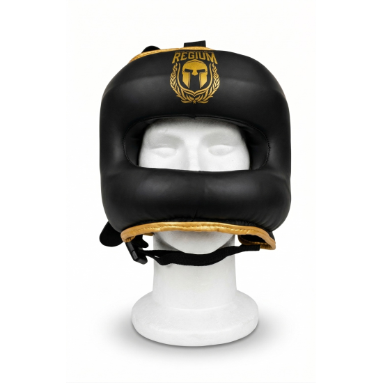 Casco de Boxeo Regium Imperial Gold "High Vision"