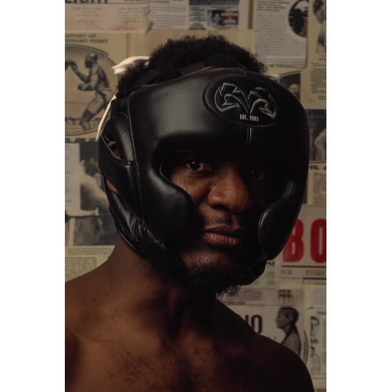 Casco de boxeo Rival RHG-Guerrero negro
