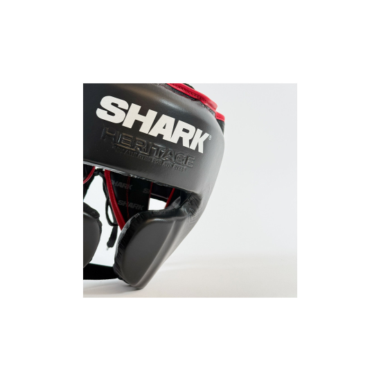 Casco de boxeo Shark boxing Heritage negro