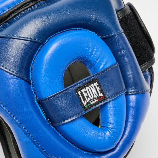 Casco Protector Leone 1947 CS446 Homologado WAKO azul