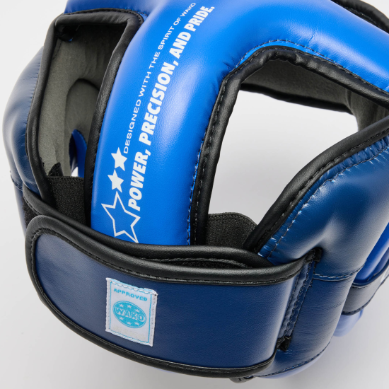 Casco Protector Leone 1947 CS446 Homologado WAKO azul