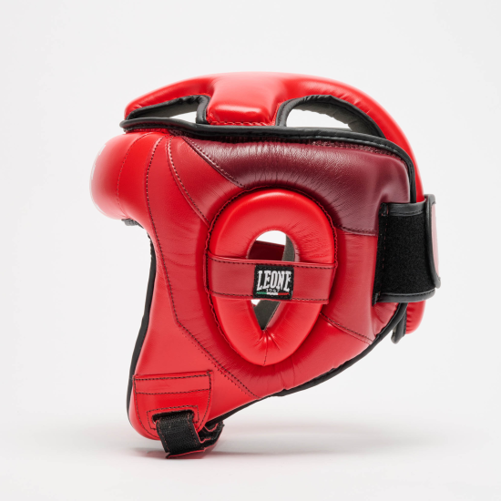 Casco Protector Leone 1947 CS446 Homologado WAKO rojo