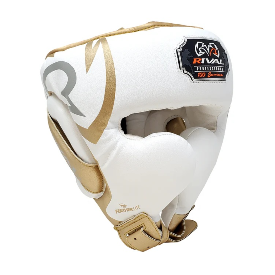 Casco  Rival Boxing RHG100 Blanco / dorado