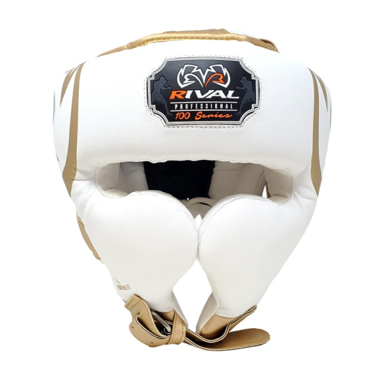 Casco  Rival Boxing RHG100 Blanco / dorado