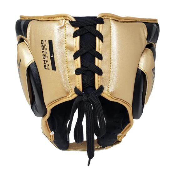 Casco  Rival Boxing RHG100 Negro/ dorado