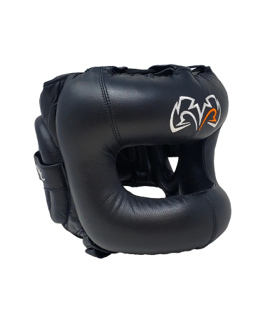 Casco Rival con barra protectora RHGFS3 Negro