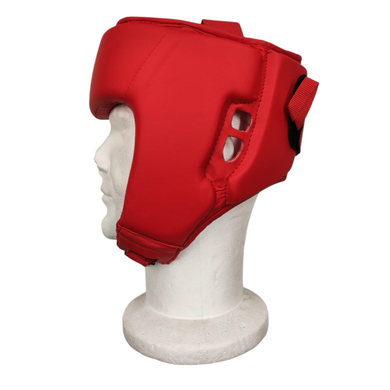 Cascos de boxeo abierto tipo Amateur Senior rojo