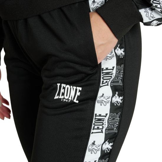 Chandal completo Leone 1947 femenino "Iconic" negro