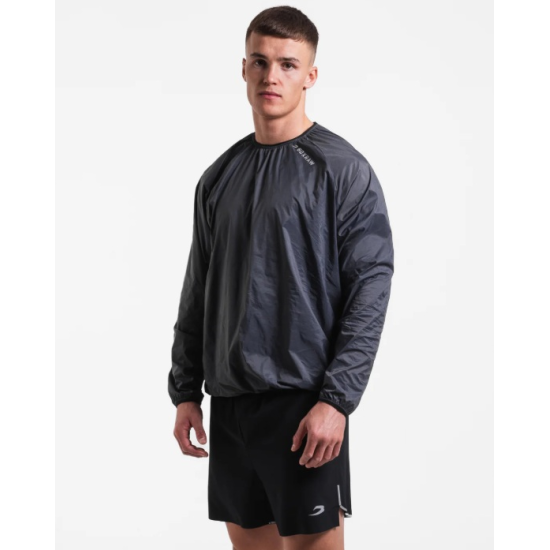 Chaqueta cortavientos Boxraw  Genaro Oversized Windbreaker crew carbon