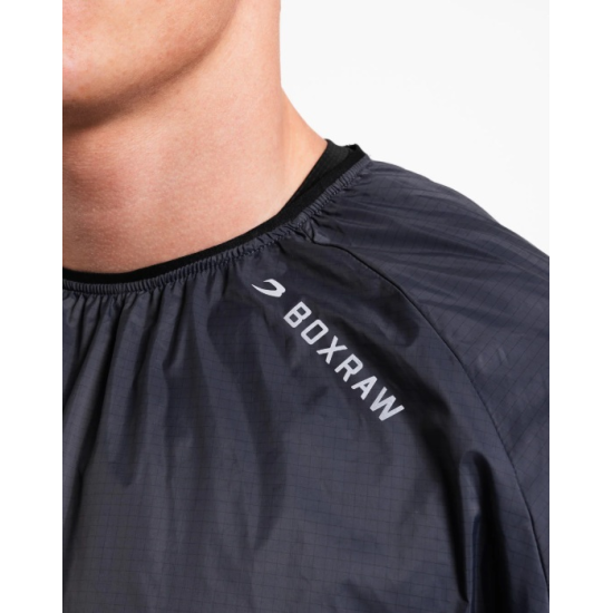 Chaqueta cortavientos Boxraw  Genaro Oversized Windbreaker crew carbon